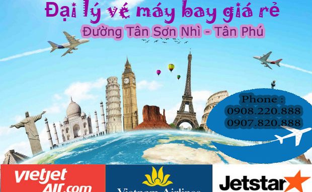 Vé máy bay giá rẻ Tân Sơn Nhì- Tân Phú